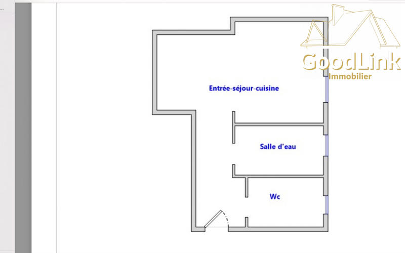 Appartement - 21 m² - 1 pièce