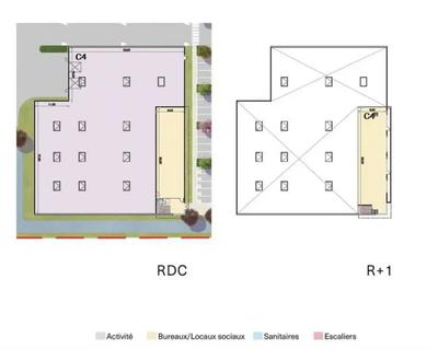 Local d'activité / Entrepôt - 493 m²
