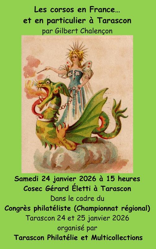 Les Corsos à Tarascon/Les Corsos en France