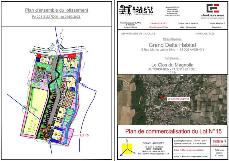 Terrain constructible - 316 m²