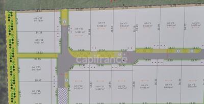 Terrain constructible - 573 m²