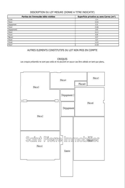 Appartement - 125 m² - 5 pièces