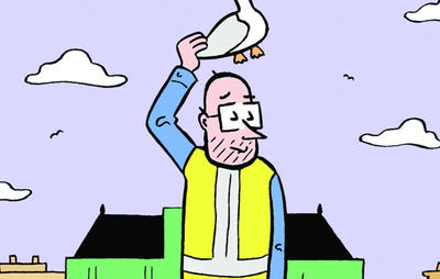 Exposition :  en chantier - une Bd reportage de Sirou au Muséum