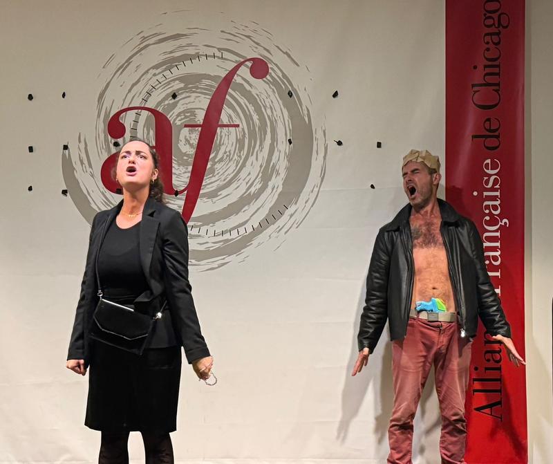 Théâtre &quot;Richard&quot; avec Antony de Azevedo et Ludivine Cornec