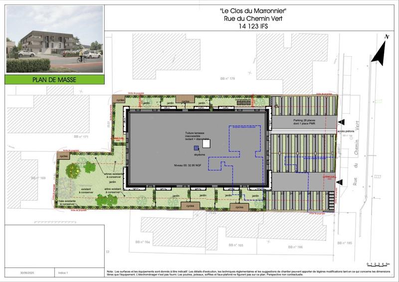 Appartement - 61 m² - 3 pièces