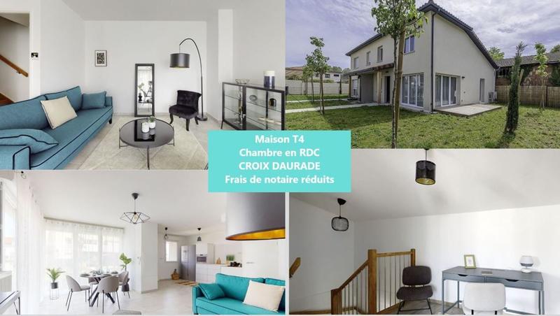 Maison - 93 m² - 4 pièces