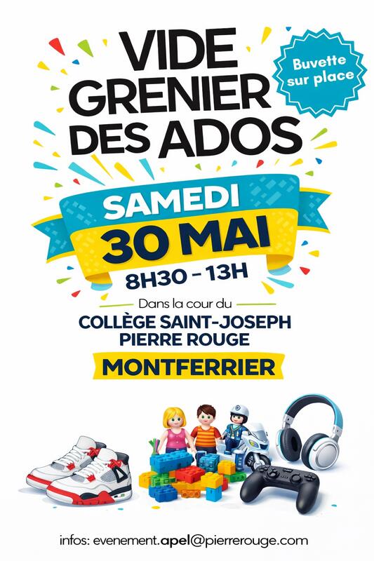 Vide grenier des ados