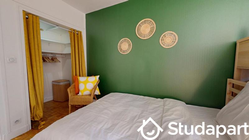 Chambre - 10 m² - 1 pièce