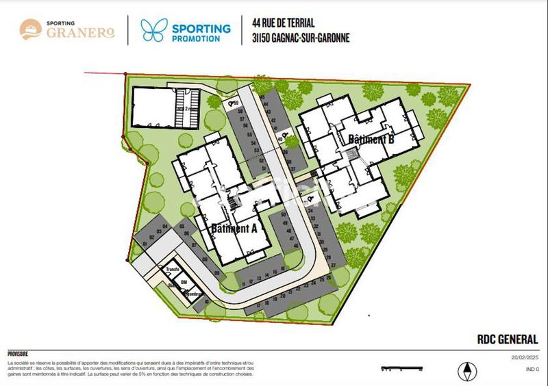 Appartement - 61 m² - 3 pièces