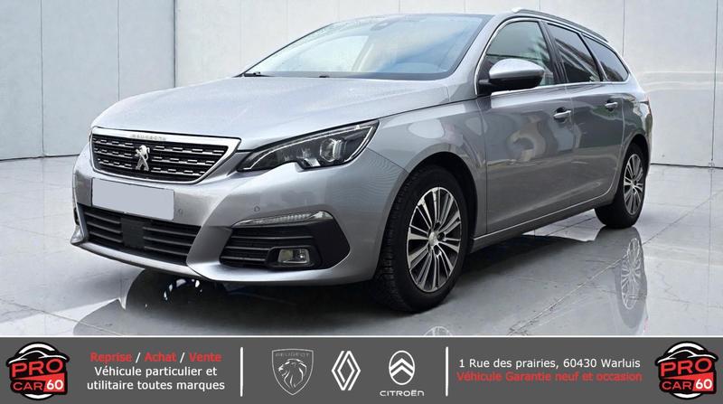 Peugeot 308 Sw 1° Main 1.5 Hdi 130cv Allure Business Eat8 Entretien Peugeot