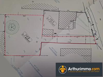 Terrain - 459 m²