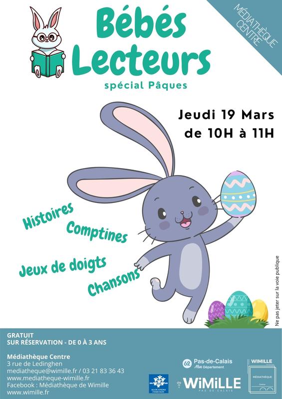 Bébés lectures : spécial pâques