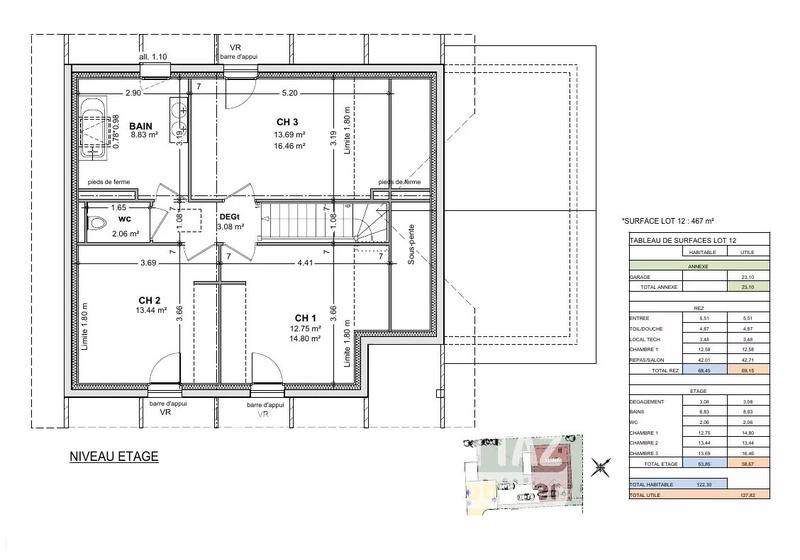 Maison - 127 m² - 6 pièces