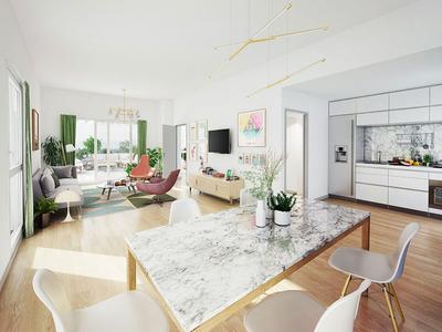 Appartement - 58 m² - 3 pièces