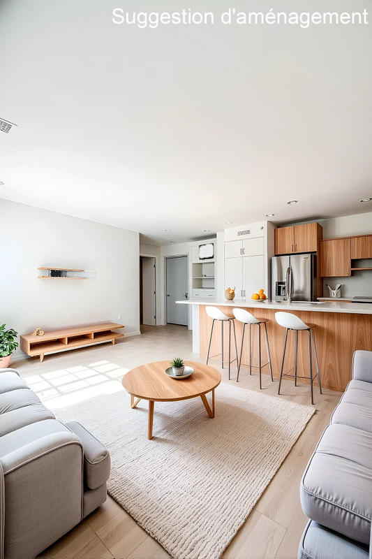 Appartement - 60 m² - 3 pièces