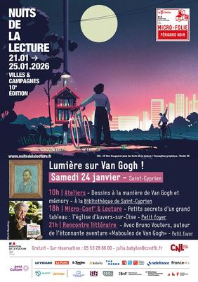 Micro-conf' et Atelier : Lumières sur Van Gogh!