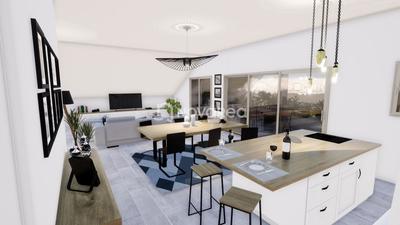 Appartement - 90 m² - 4 pièces