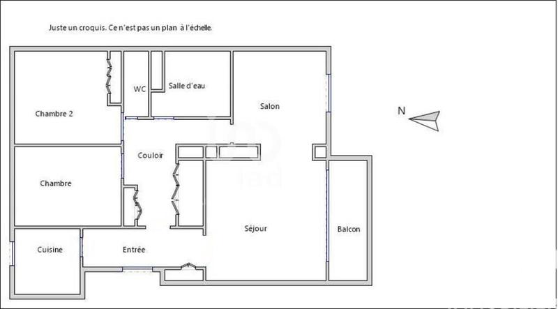 Appartement - 79 m² - 4 pièces