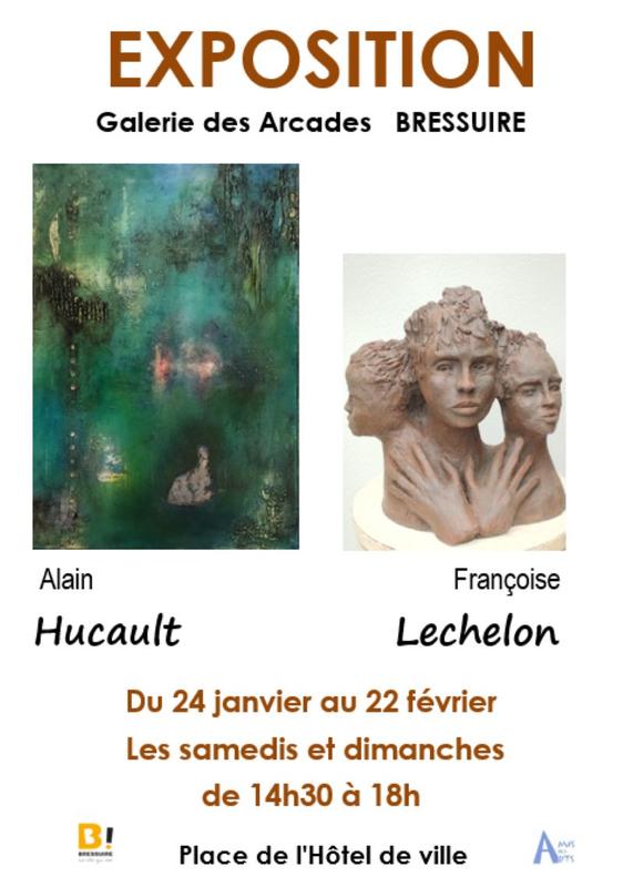 Exposition - Alain Hucault et Françoise Lechelon