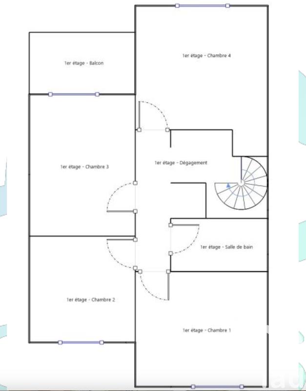 Maison - 96 m² - 5 pièces