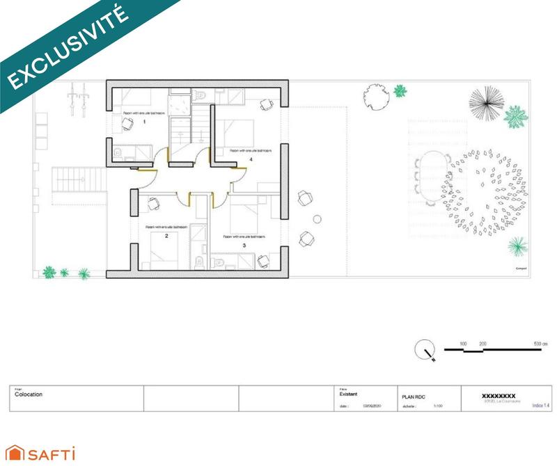 Maison de ville - 186 m² - 10 pièces