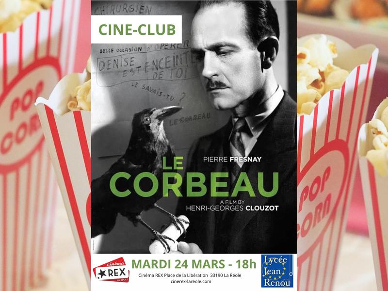 Ciné club du lycée : le corbeau