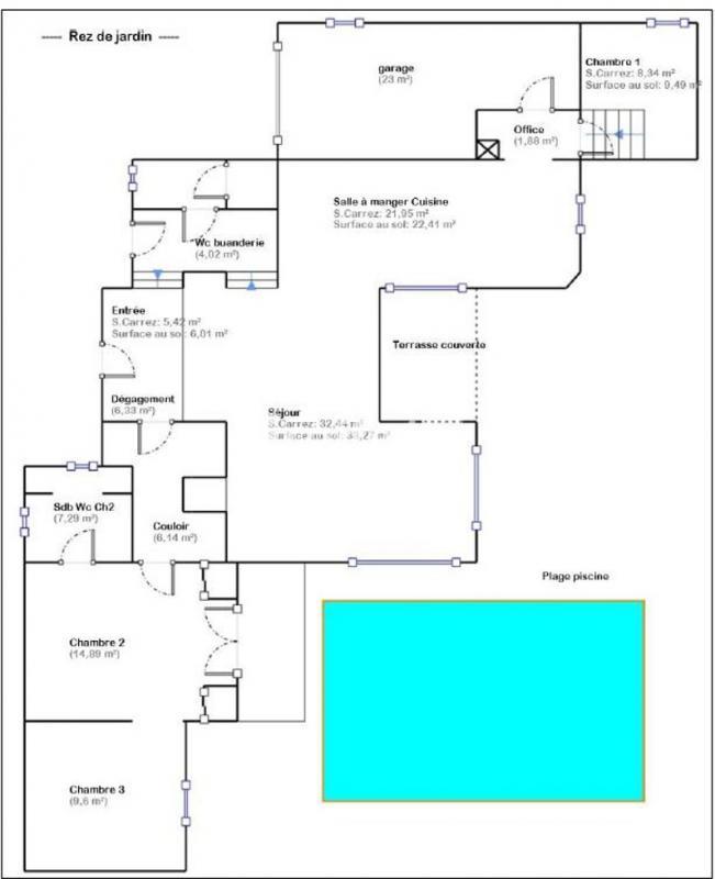 Mas - 190 m² - 6 pièces