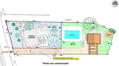 Terrain constructible - 980 m²
