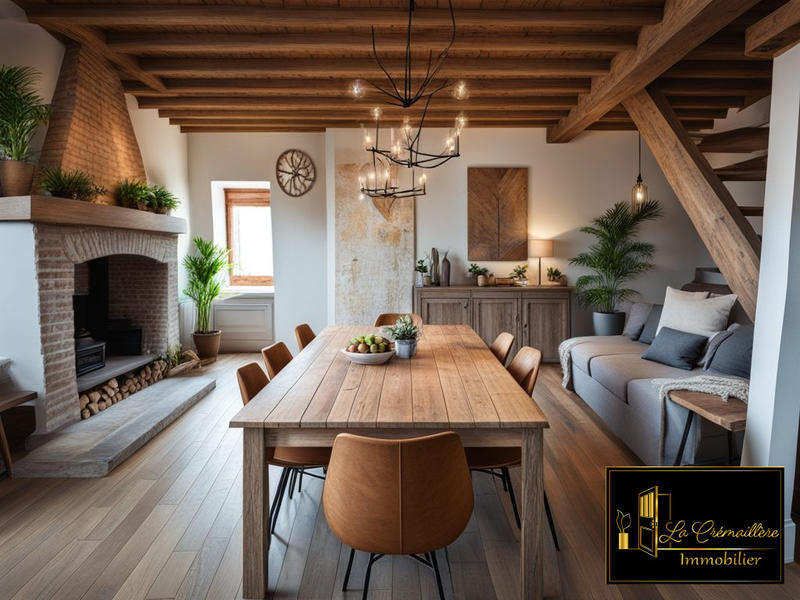 Maison ancienne - 94 m² - 5 pièces