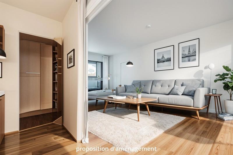 Appartement - 33 m² - 1 pièce
