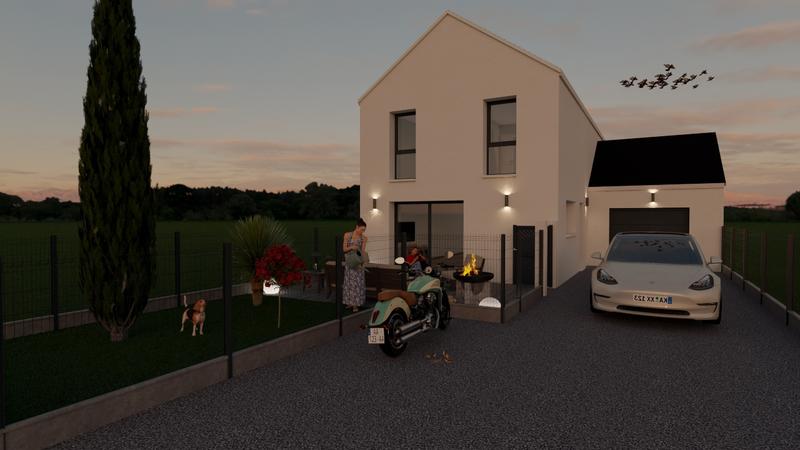 Maison - 104 m² - 5 pièces