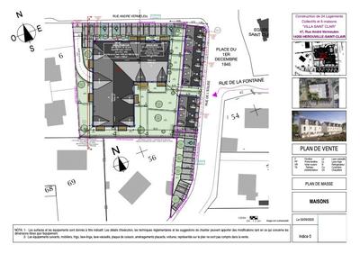 Appartement - 59 m² - 3 pièces
