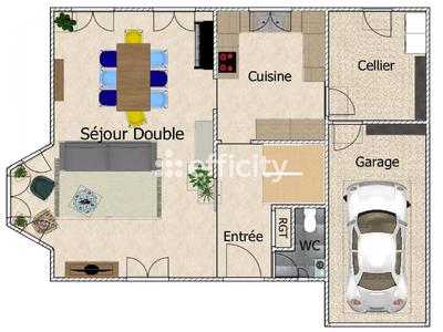 Pavillon - 167 m² - 7 pièces