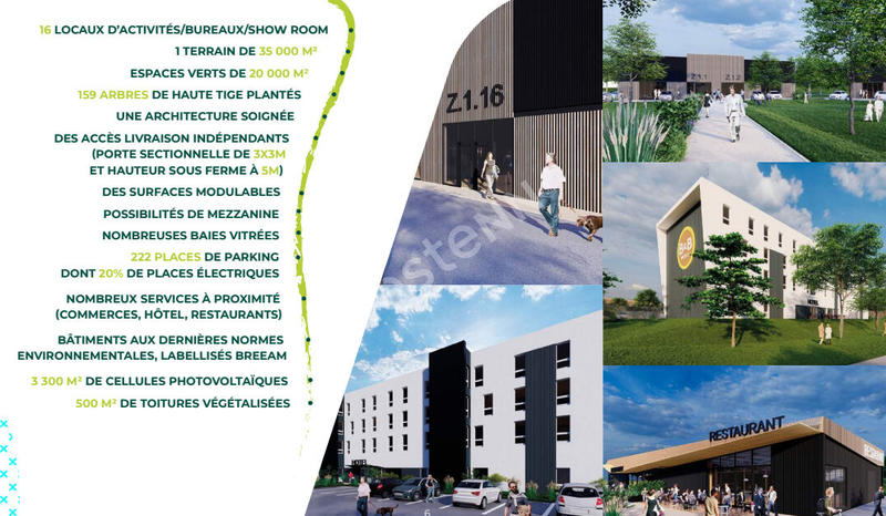 Local d'activité / Entrepôt - 220 m²