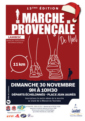 13ème Marche provençale de Noël