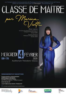 Classe de Maître par Marina Viotti