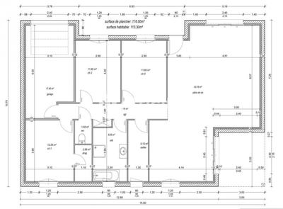 Maison - 113 m² - 5 pièces