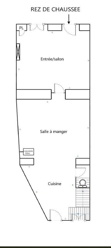 Maison - 75 m² - 3 pièces