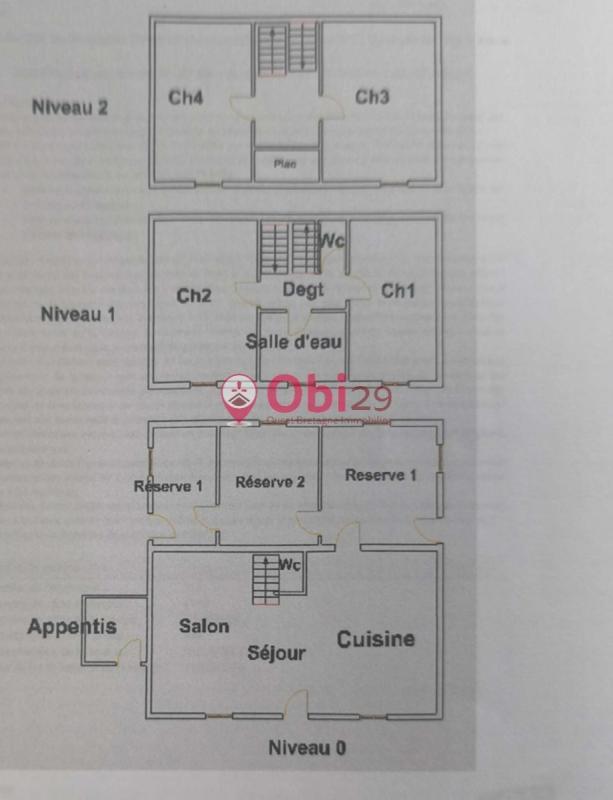 Corps de ferme - 104 m² - 6 pièces