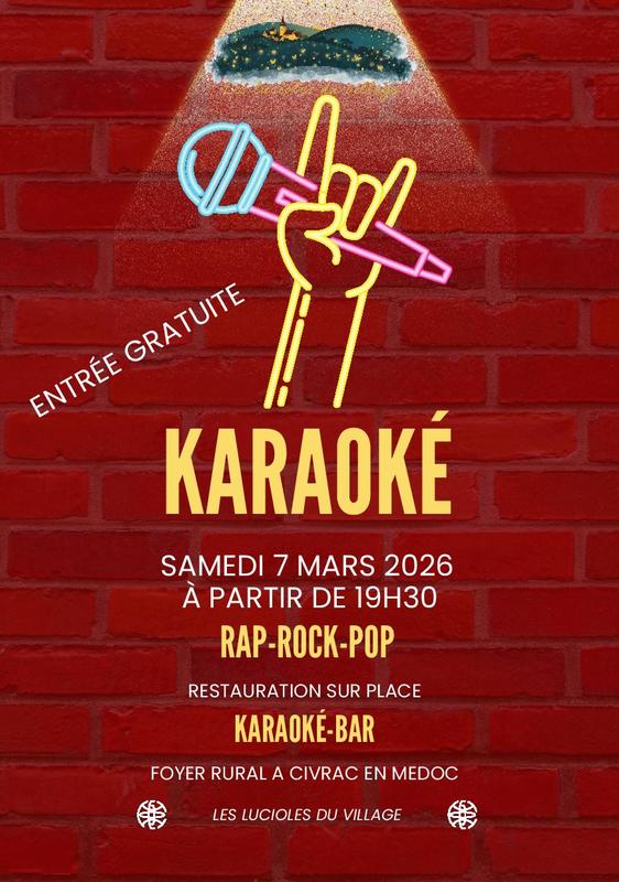 Soirée karaoké par les Lucioles du Village