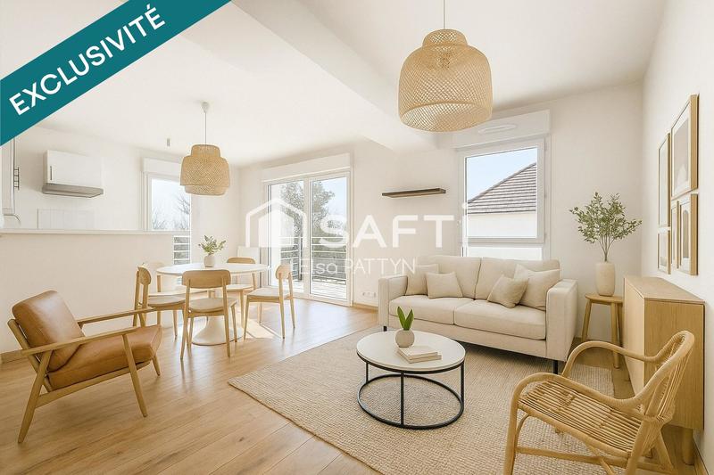 Appartement - 66 m² - 3 pièces