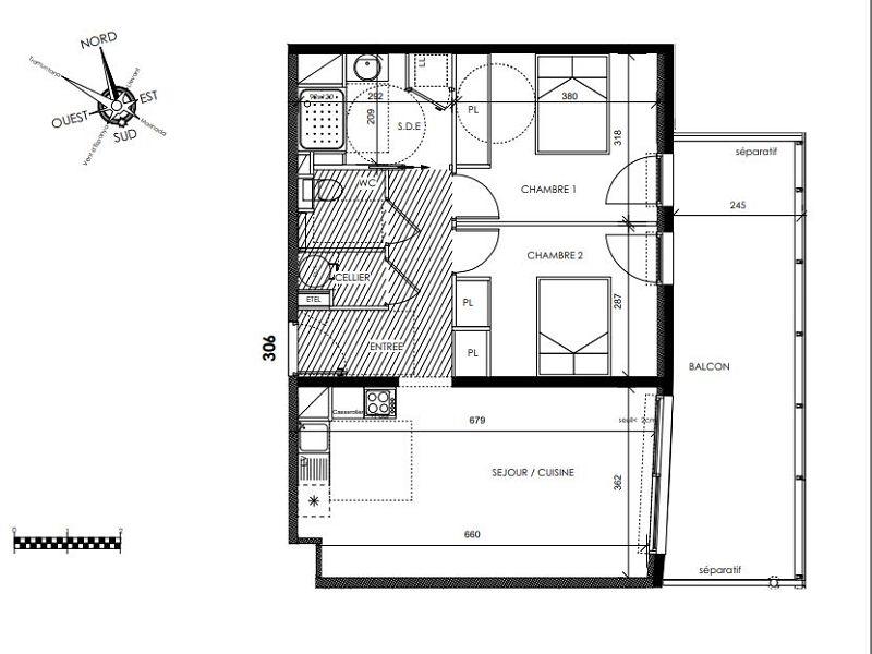 Appartement - 106 m² - 4 pièces