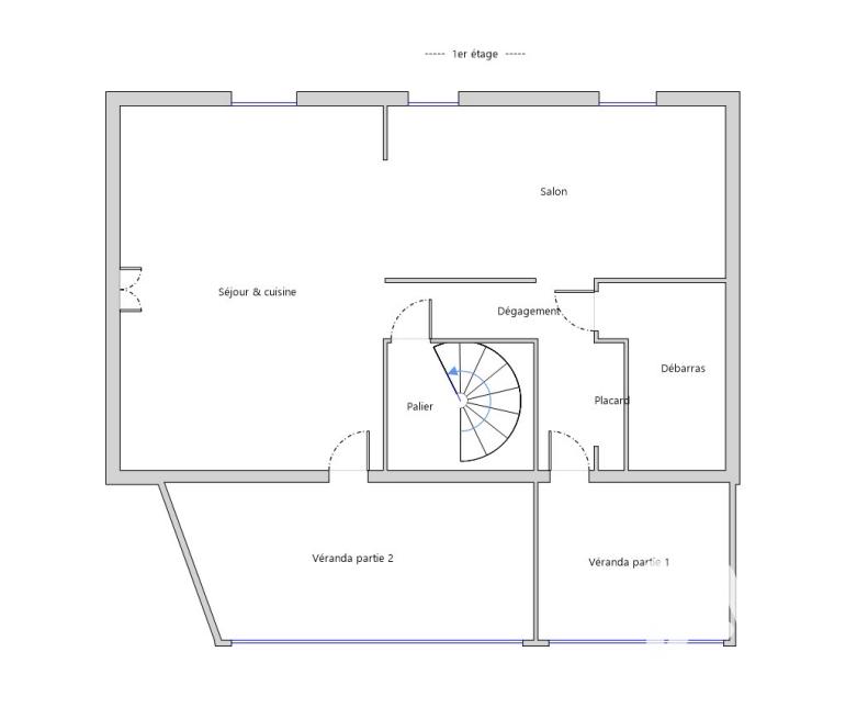 Maison de campagne - 96 m² - 5 pièces