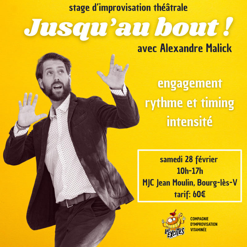Stage d'impro "Jusqu'au bout !"