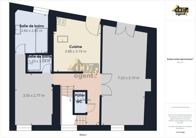 Maison - 140 m² - 6 pièces