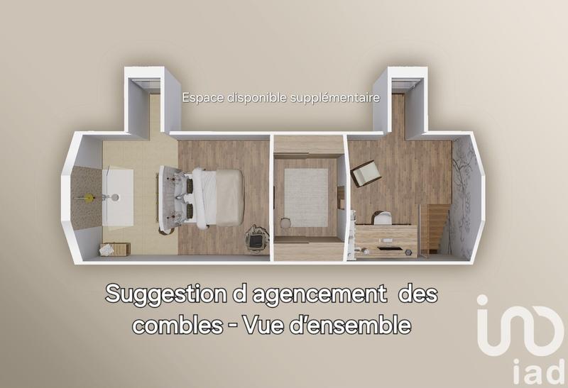 Duplex - 157 m² - 5 pièces
