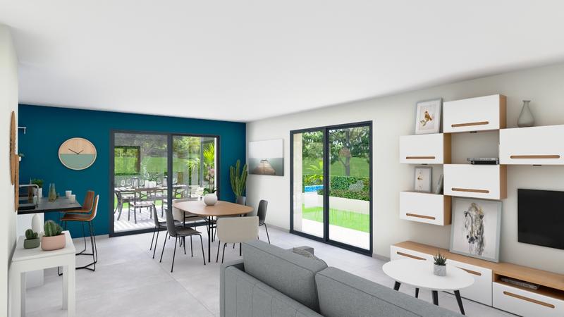 Maison - 90 m² - 5 pièces