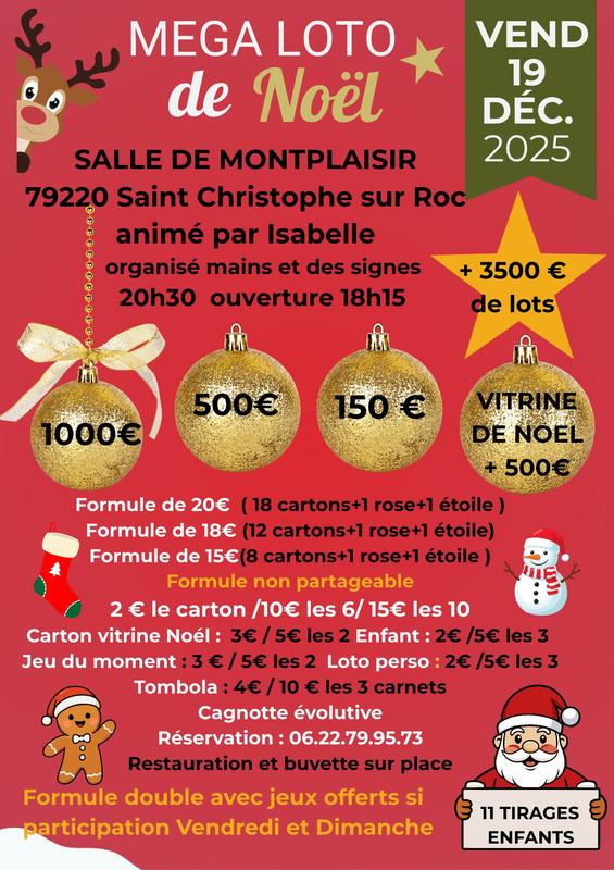 Méga Loto de Noël