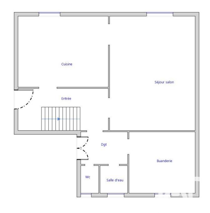 Maison - 130 m² - 5 pièces