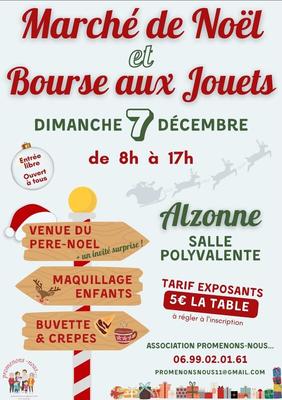 Marché de noël - bourse aux jouets